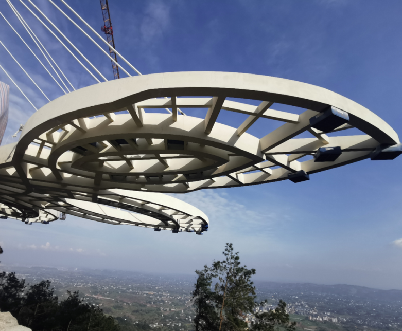 重庆垫江恺之峰玻璃观景平台项目